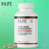 Inlife Plant Based Multivitamin Tablets For Men & Women | 75+ Ingredients - 60 Tablets
