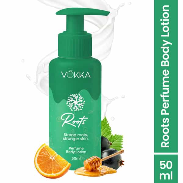 Vokka Roots Perfume Body Lotion 50Ml | Floral Fruity Gourmand Fragrance