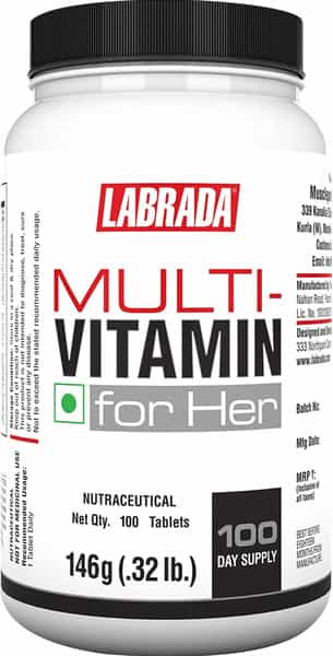 Labrada Multi-Vitamin For Her - 100 Tablets