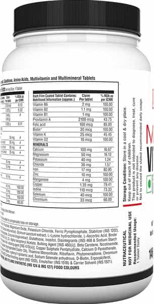 Labrada Multi-Vitamin For Her - 100 Tablets