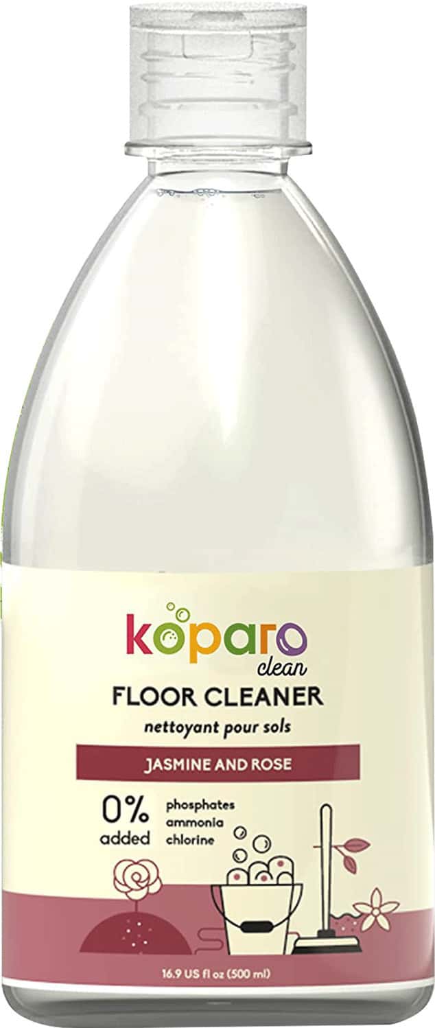 Koparo Floor Cleaner Infused With Teatree Oil Jasmine & Rose Baby Safe & Pet-Friendly | 500ml