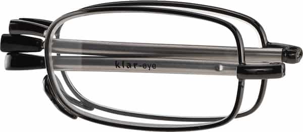 Klar Eye Folding Power Pocket Reading Glasses Men And Women Powers +0.75 To +3.50+3.0 Power Gun