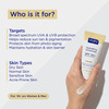 Undry Hydrating Sunscreen For Dry Skin Spf 50 (50Gm) Lightweight | No White Cast With Ha & Ceramide