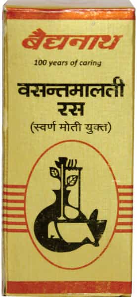 Baidyanath Asli Ayurved Vasant Malti Ras (25 Tablet) For Immunity Booster
