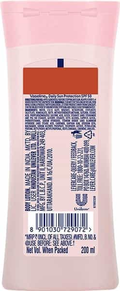 Vaseline Sun Protection Spf 50 Body Lotion-200 Ml