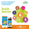 Mbdhwellness Genius Gold+Eye Care Malt-Herbal Vision & Brain Booster For All Ages.