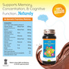 Mbdhwellness Genius Gold+Eye Care Malt-Herbal Vision & Brain Booster For All Ages.