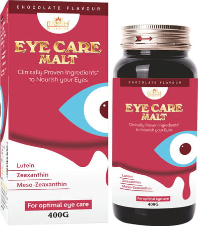 Mbdhwellness Genius Gold+Eye Care Malt-Herbal Vision & Brain Booster For All Ages.