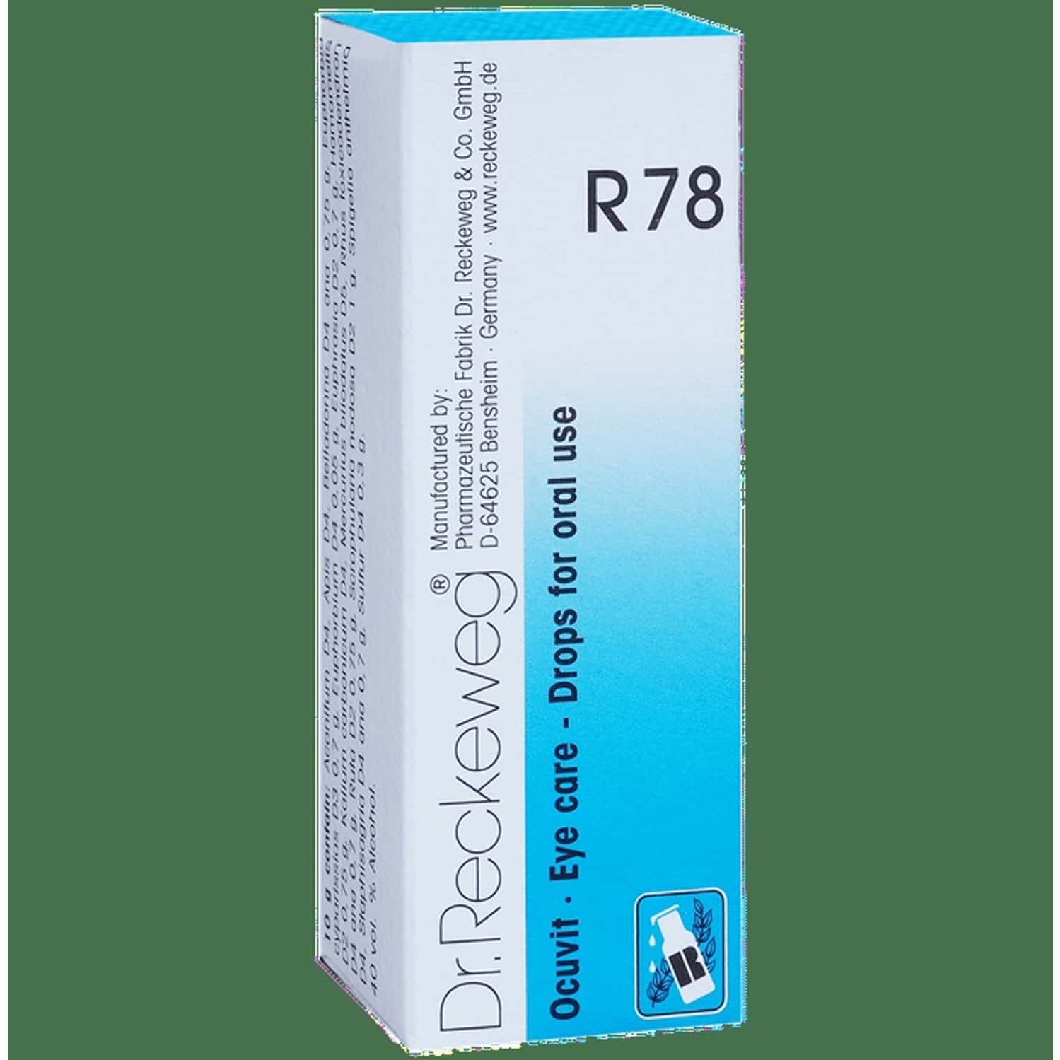 Dr. Reckeweg R78 Eye Care Drops | For Eye Care 22 Ml