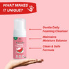 Healthbest Kids Watermelon Foaming Face Wash Organic Gentle Cleanser | No Tears & No Paraben - 100ml