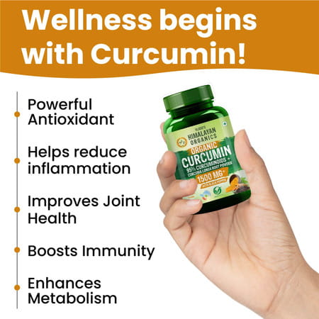 Vlado'S Himalayan Organics Curcumin | 60 Veg Tablets