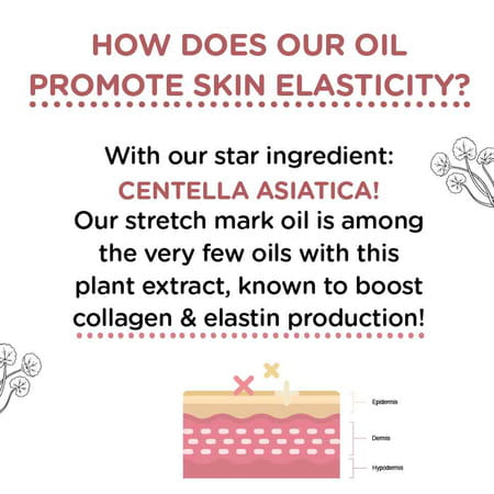 Goodness.Me Stretchmark Oil Super-Blend Of 6 Natural Oils Vegan Suitable For Sensitive Skin-100ml