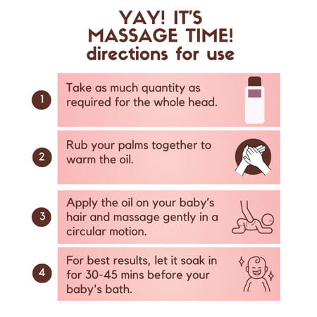 Coco Crush Cold-Pressed Baby Hair Oil | Supports Soft | Healthy Hair Growth - 100ml