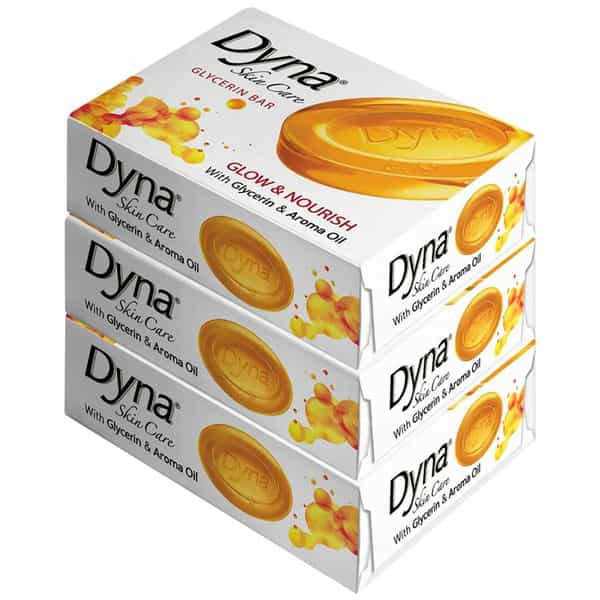 Dyna Glycerin Soap (125Gm X 3)