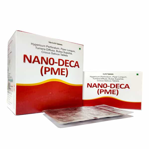 Nano Deca Pme Tablets 1X10(For Premature Ejaculation In Men)