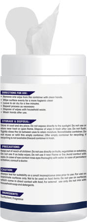 Cleno Sanitizing & Disinfectant Wet Wipes Cleanse Floor/Frame/Furniture- 50 Wipes (Pack Of 2)