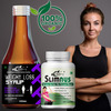 Weight Loss Syrup & Slimnus Capsules - 100% Ayurvedic (200Ml+30Capsules)