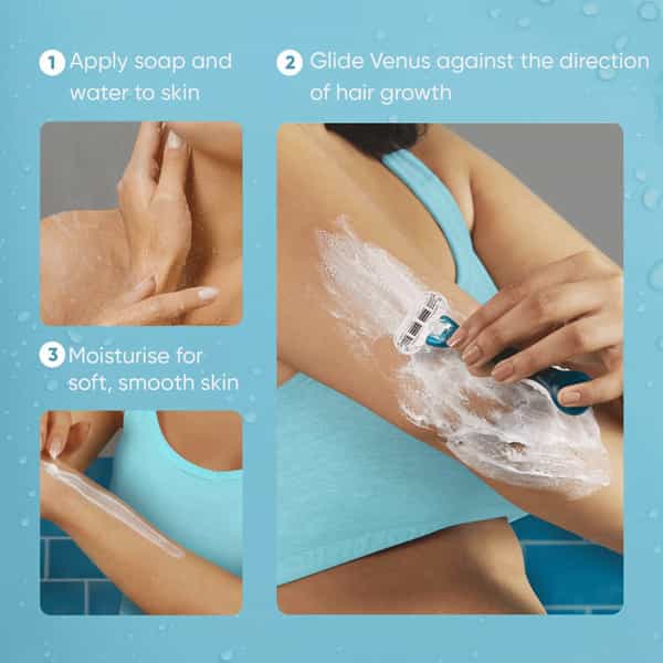 Gillette Venus Smooth Glidestrip With A Touch Of Aloe Extracts - 1N