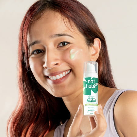 Nat Habit Blackseed Tulsi Face Moisturizer | Winter Face Cream | Vit A | Oily Skin - 30G