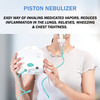 Stergic Ultra Compact Portable Nebulizer For Efficient Respiratory Low Noise Compressor Technology