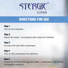 Stergic Ultra Compact Portable Nebulizer For Efficient Respiratory Low Noise Compressor Technology