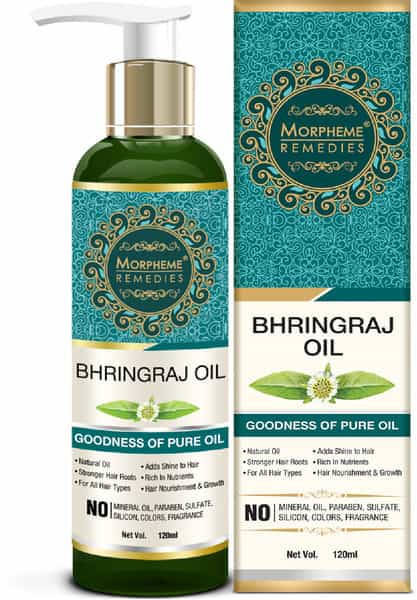 Morpheme Remedies Bhringraj Hair Oil 120Ml
