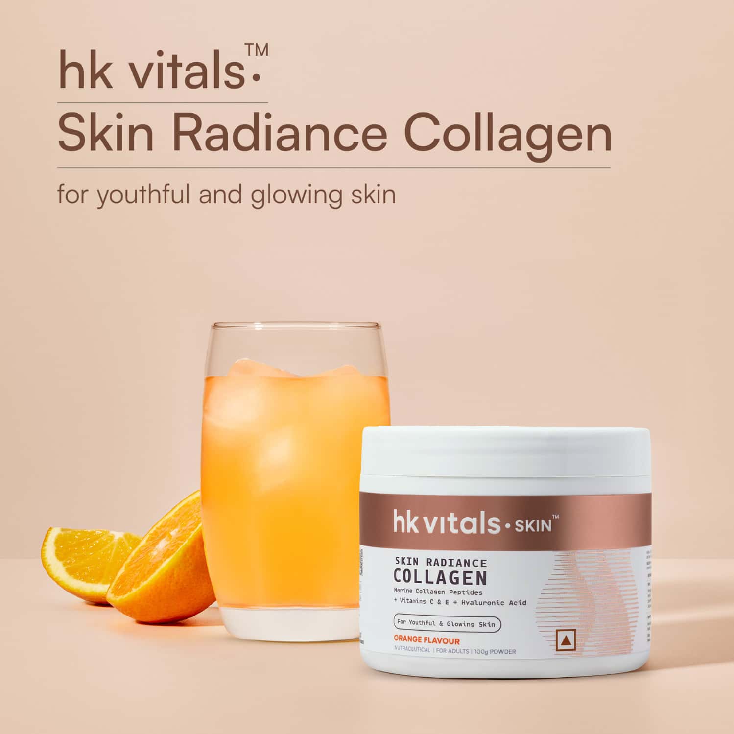 Buy HK VITALS MARINE COLLAGEN (100G) + GLUTATHIONE (15 TABS) | SKIN GLOW & HYDRATION