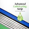 Letsshave Pro 6 Sensitive Face & Body Shaving Razor Blade Refills/Cartridges -Pack Of 4