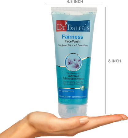 Dr Batra'S Fairness Face Wash Enriched With Saffron & Echinacea Extract - 200 Gm