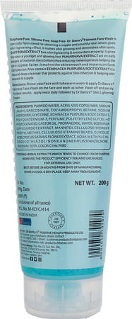 Dr Batra'S Fairness Face Wash Enriched With Saffron & Echinacea Extract - 200 Gm