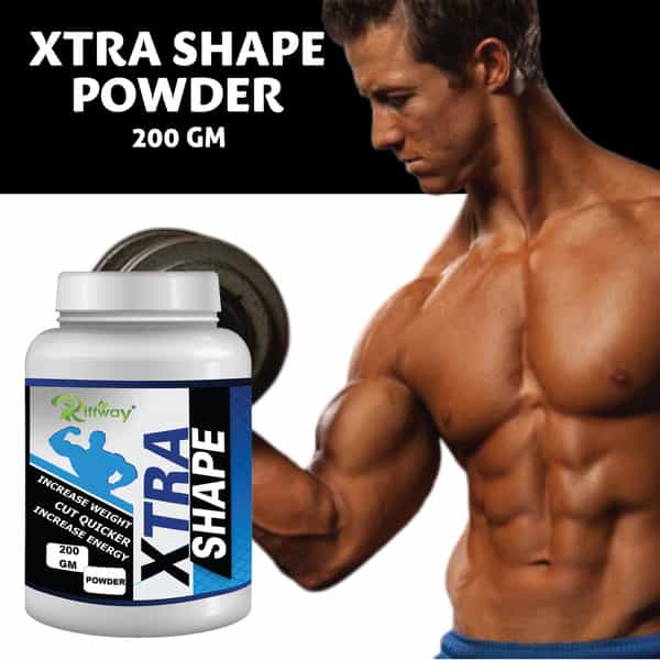 Riffway Xtra Shape Weight Gain Powder (2X200gm)