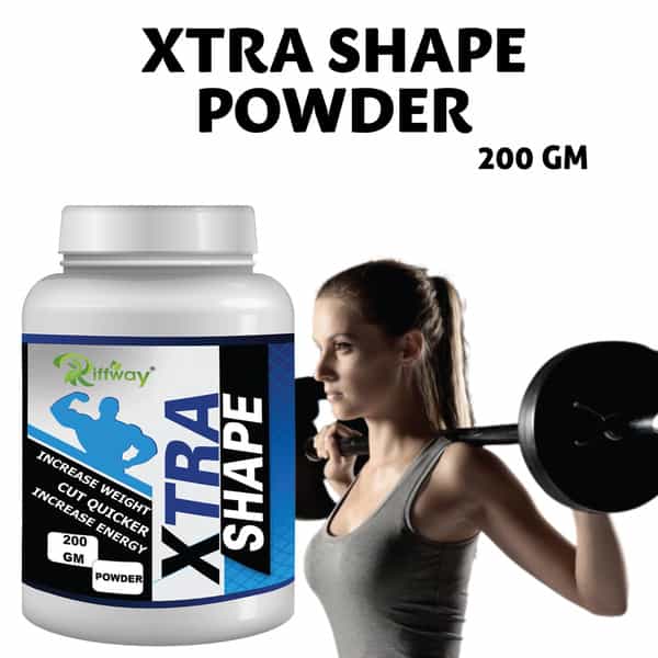 Riffway Xtra Shape Weight Gain Powder (2X200gm)