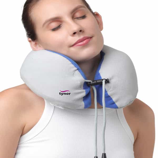 Tynor Travel Pillow Urbane Grey Universal Size 1 Unit