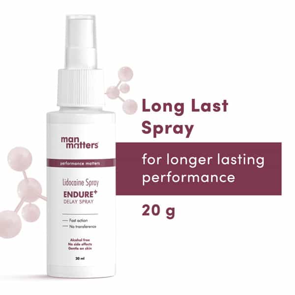 Man Matters Lidocaine Endure Delay Spray For Men 20G | Pack Of 2