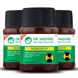 Dr. Vaidya's Herboslim Tablet -30 Capsules - Pack Of 3