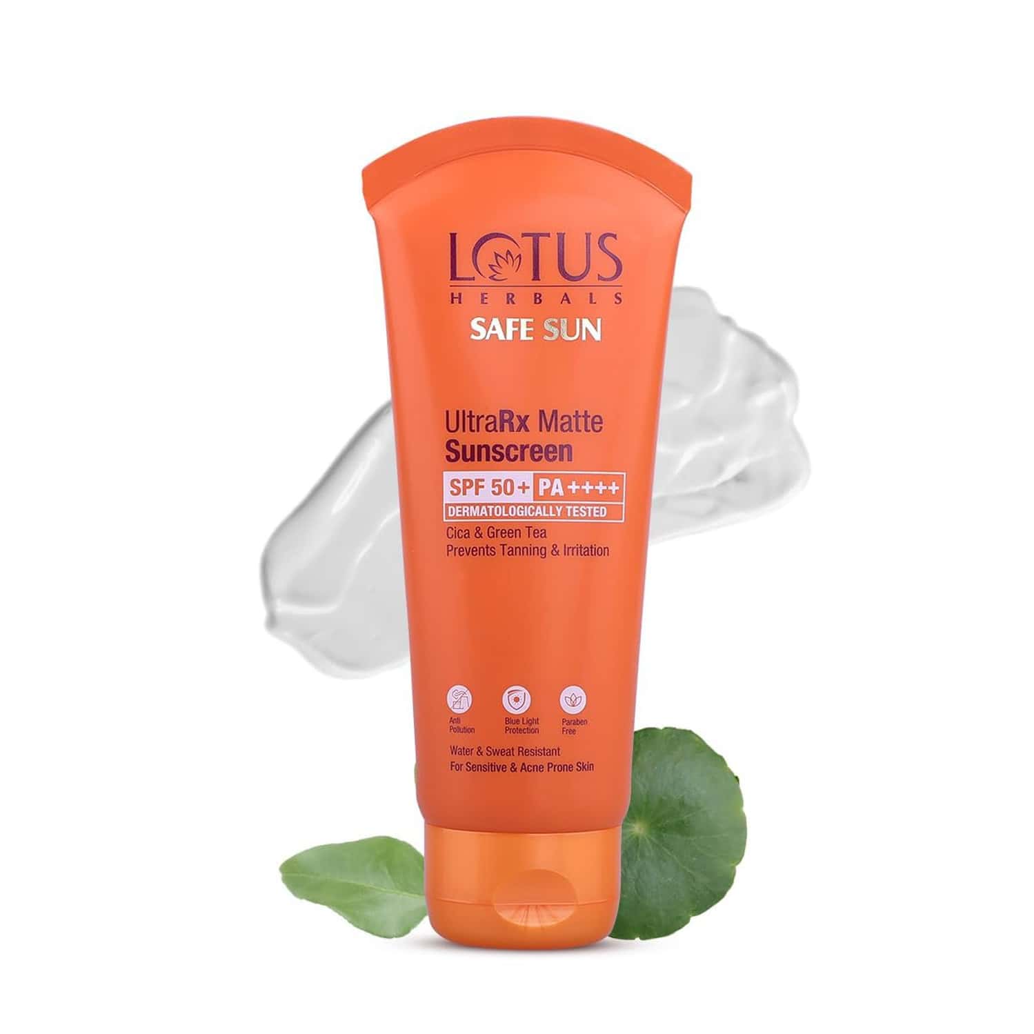 Lotus Herbals Ultrarx Matte Sunscreen Spf 50+ Pa++++ | Sensitive & Acne Prone Skin - | 50g