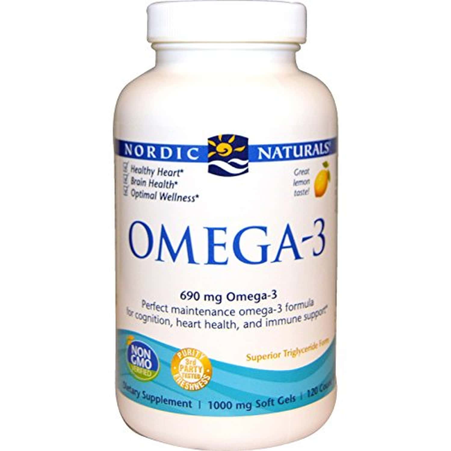 Nordic Naturals Omega 3 Fish Oil Epa And Dha 690mg Omega 3 Fish Oil 120 Softgels For Adults