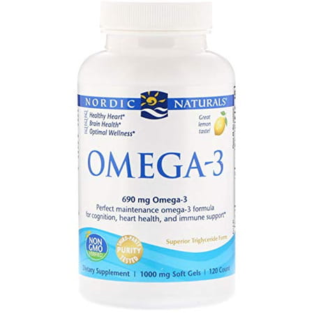 Nordic Naturals Omega 3 Fish Oil Epa And Dha 690mg Omega 3 Fish Oil 120 Softgels For Adults