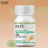 Inlife Wheat Germ Oil Supplement 500 Mg - 60 Capsules