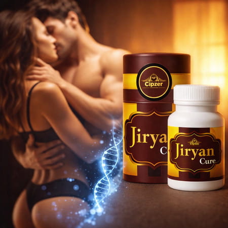 Cipzer Jiryan Cure Pills60 Capsules | Supports Mens Vitality| Stamina & Overall Wellness