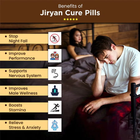 Cipzer Jiryan Cure Pills60 Capsules | Supports Mens Vitality| Stamina & Overall Wellness