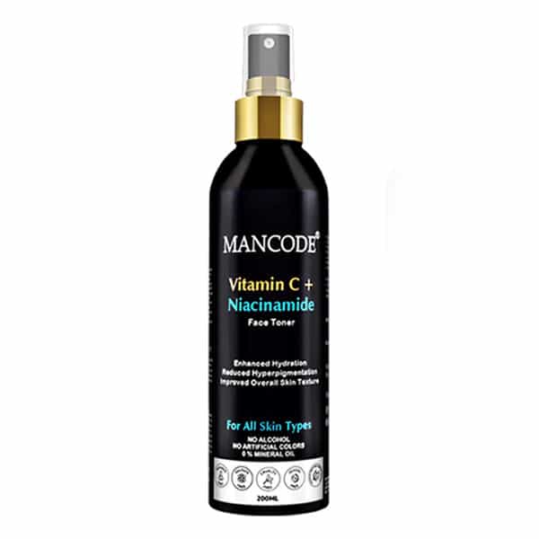 Mancode Vitamin C + Niacinamide Face Toner | 200Ml