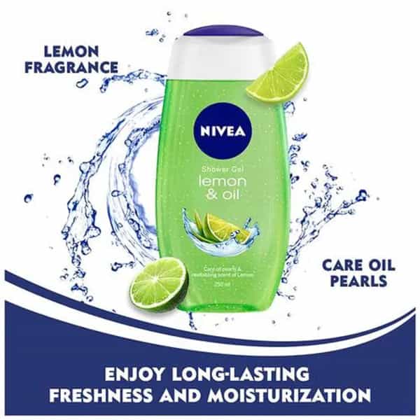 Nivea Lemon & Oil Shower & Body Wash - 500 Ml