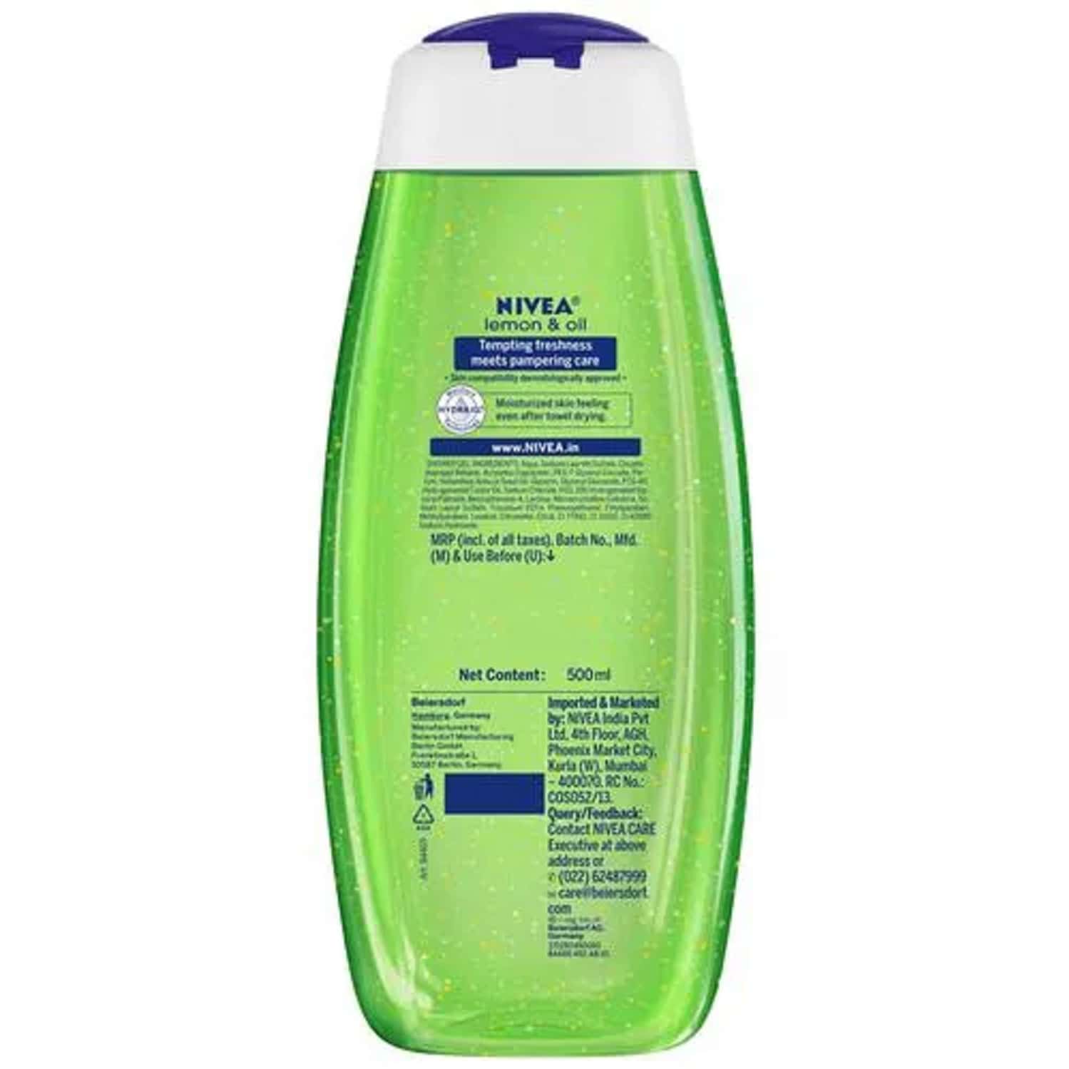 Buy NIVEA LEMON & OIL SHOWER & BODY WASH 500 ML Online & Get Upto 60