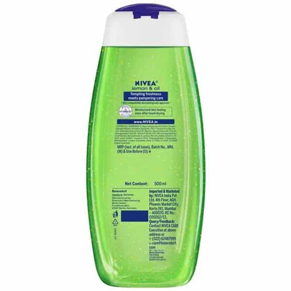 Nivea Lemon & Oil Shower & Body Wash - 500 Ml