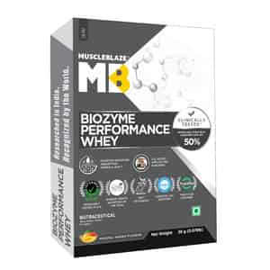 Muscleblaze Biozyme Performance Whey Protein (magical Mango - 36g)| Labdoor Usa Certified Eaf