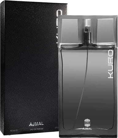 Ajmal Kuro Edp Spicy Perfume 90Ml For Men And Wisal Edp Floral Perfume 50Ml For Women