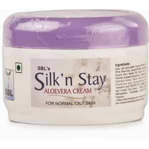 Sbl Silk N Stay Aloe Vera Cream For Normal / Oily Skin 200 G Pack Of 3