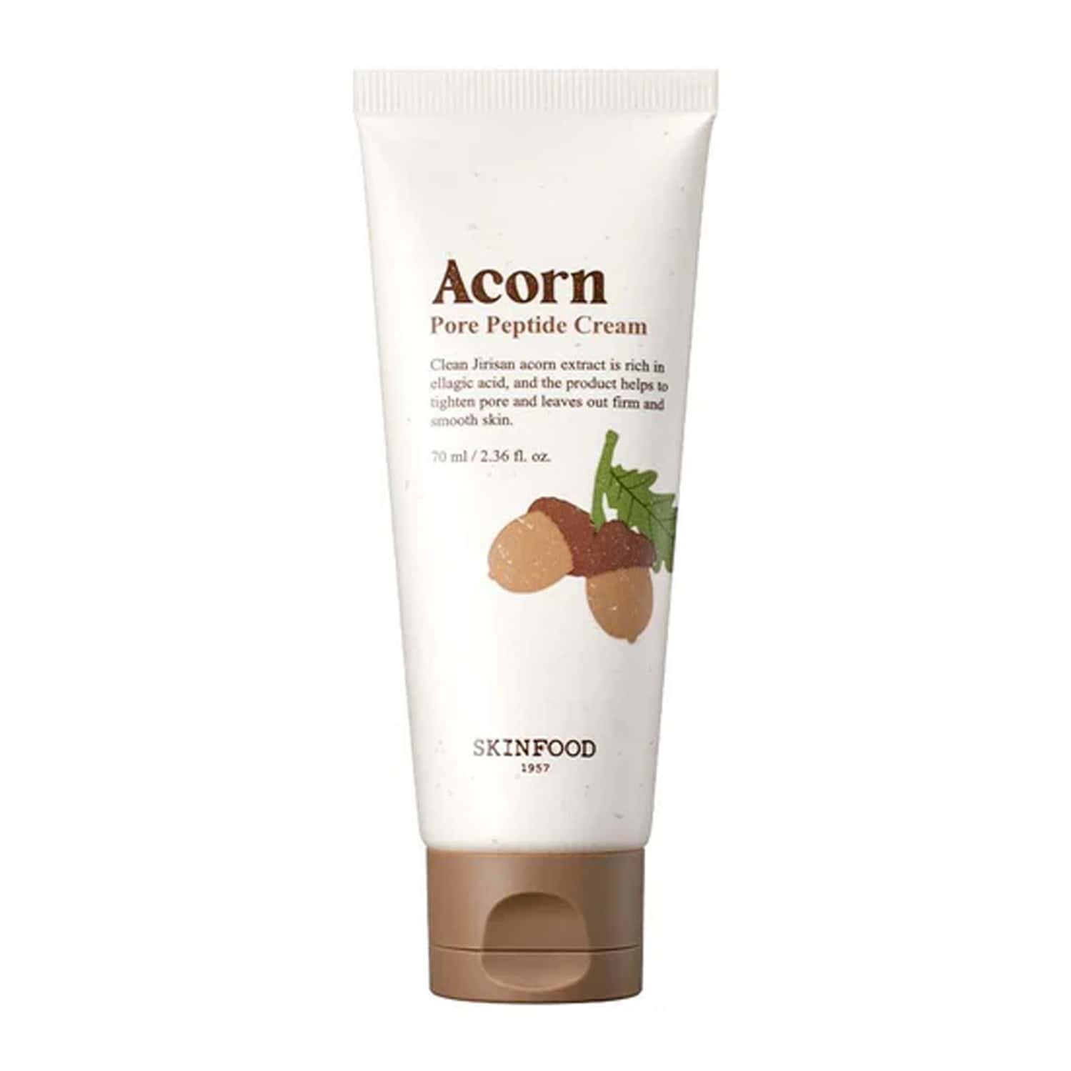 Skinfood Acorn Pore Peptide Cream - Korean Skincare - For Moisturisation - Hydration - 70ml