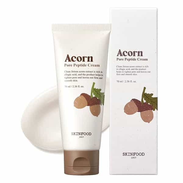 Skinfood Acorn Pore Peptide Cream - Korean Skincare - For Moisturisation - Hydration - 70Ml